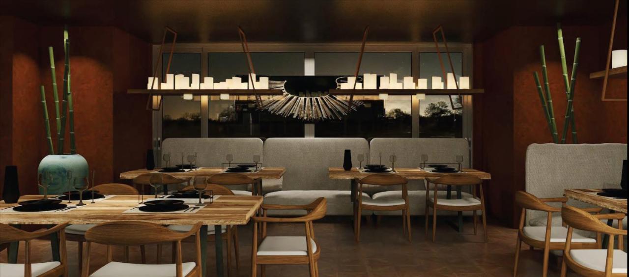 Hyatt Regency Cairo West Hotel 6th of October City Buitenkant foto Interior of the restaurant